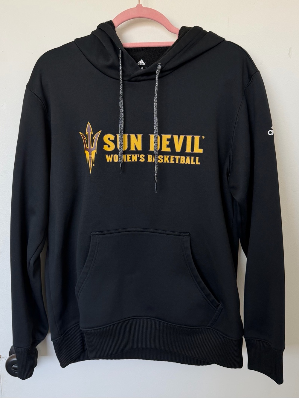 Adidas Arizona State ASU Sun Devils Women's Basketball Hoodie Size M